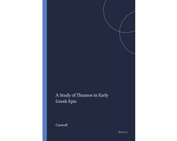 Mnemosyne, Supplements114-A Study of Thumos in Early Greek Epic