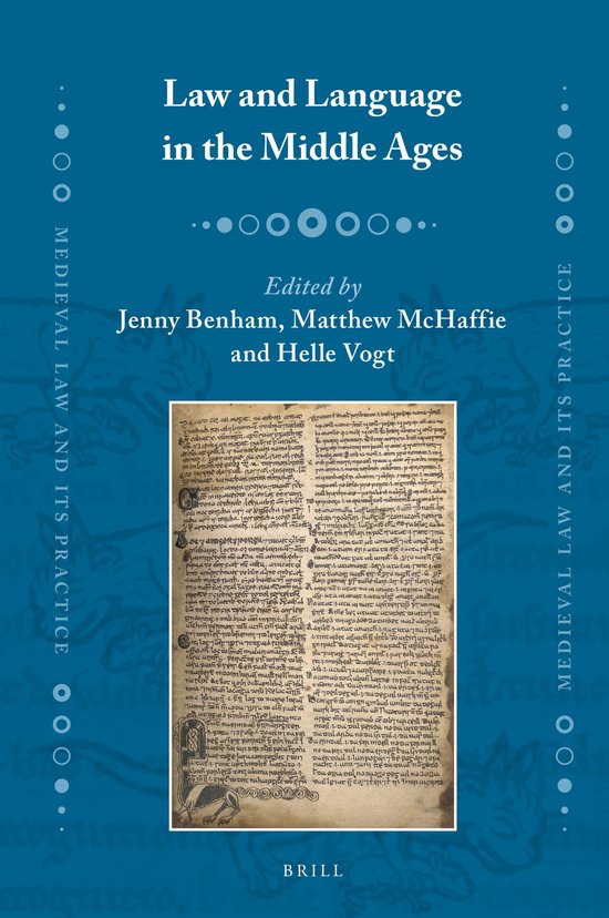 Medieval Law and Its Practice25- Law and Language in the Middle Ages ...