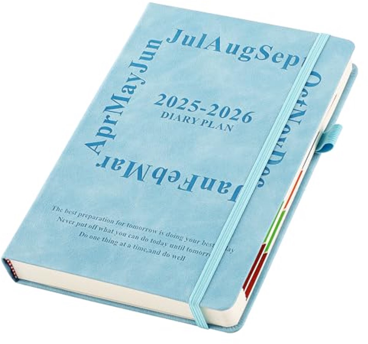 Academische Kalender 2025-2026 A5 met Dag- en Maandindelingen