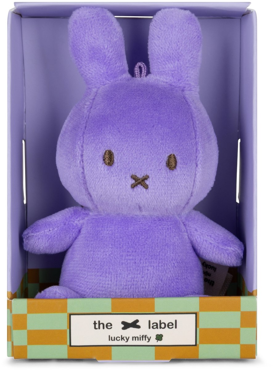 Bon Ton Toys Nijntje Cozy Miffy Bright Lilac 10 cm