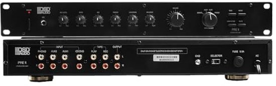 High Definition Voorversterker voor Meerdere Bronnen - Phono Ready