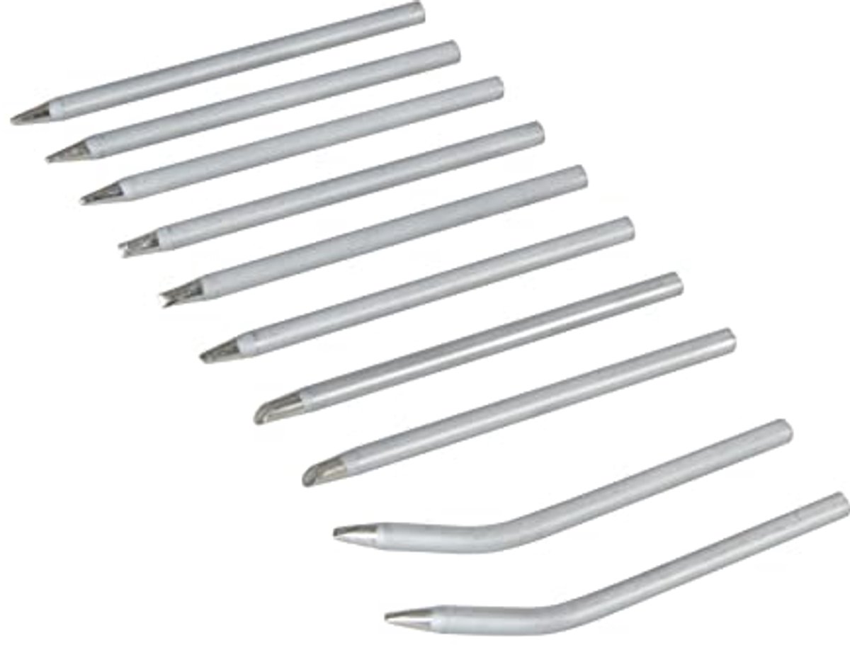 Set van 10 Soldeerbout Tips - Compatibel met 15W, 25W en 40W Soldeerbouten