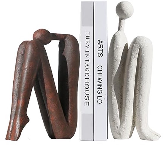 Foto: Decoratieve boekensteunen voor zware boeken esthetische en moderne boekhouders