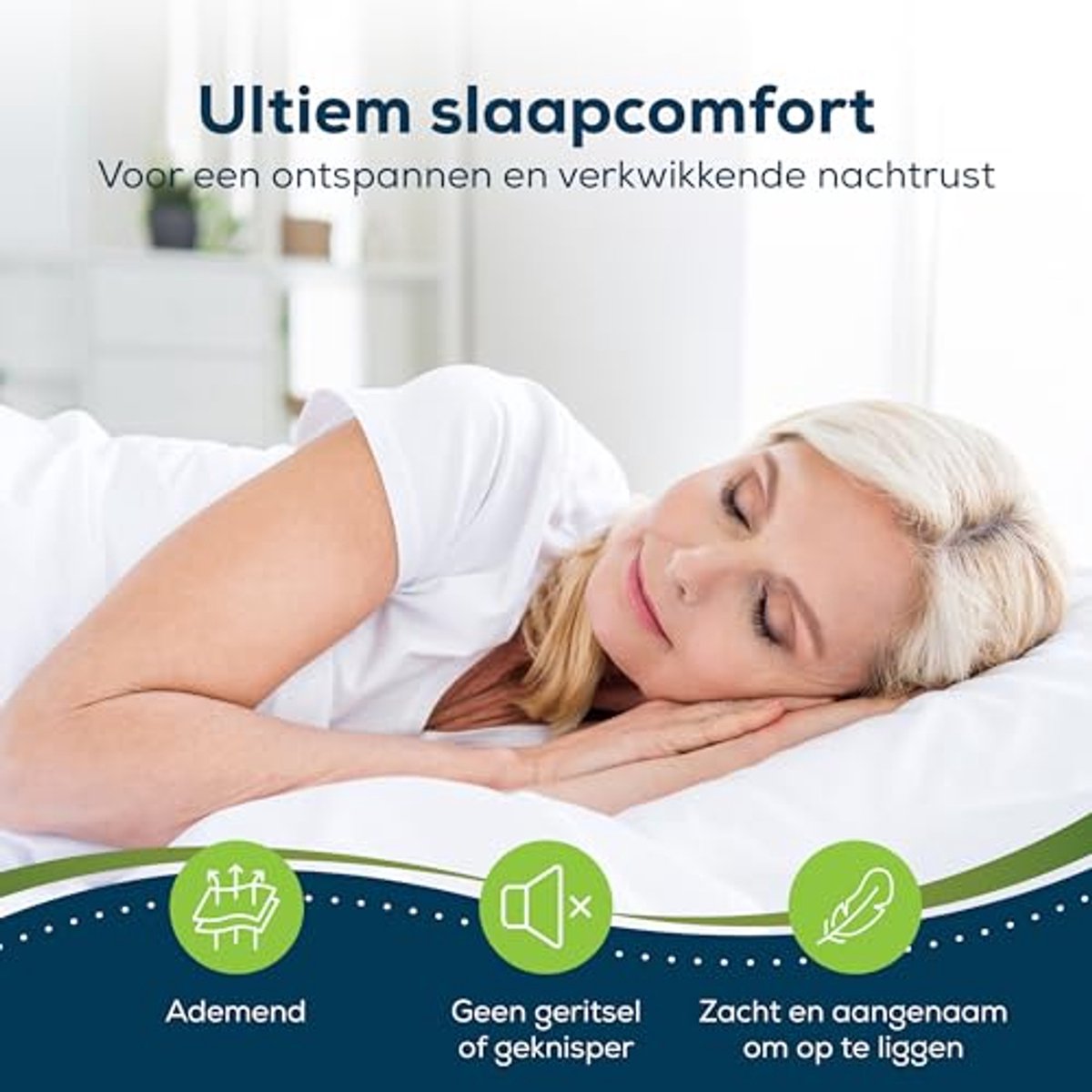 Waterdichte Matrasbescherming voor Incontinentie (140 x 220 cm)