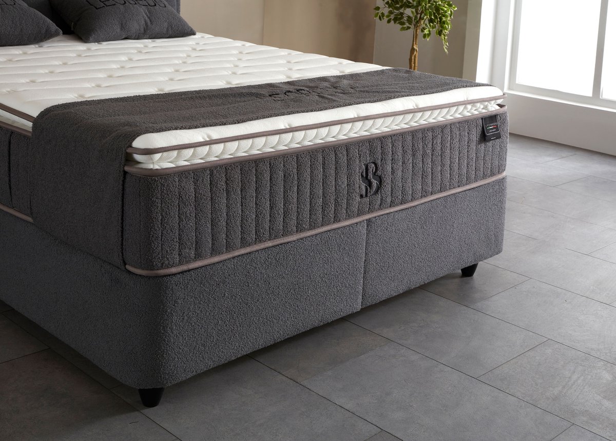Merkloos / Sans marque BSS Bedding Leobedd Boxspring - afbeelding 4