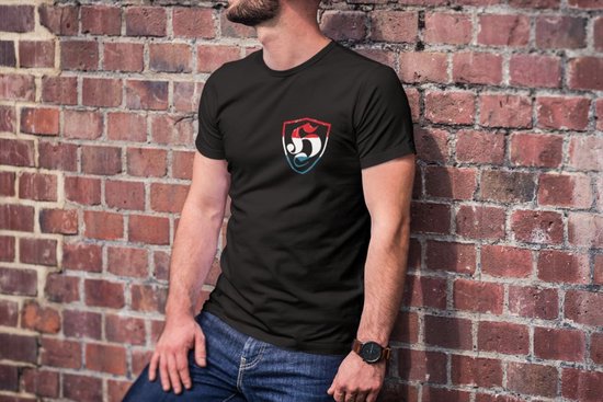 T-shirt Hooligan H – Design néerlandais rouge, Wit et Blauw – Taille M unisexe