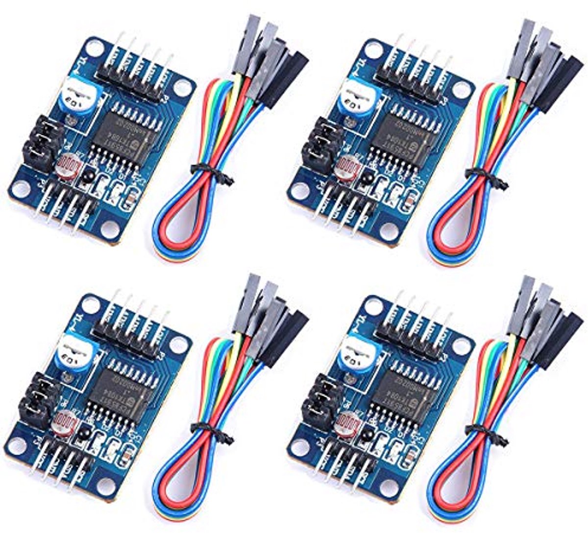 4PACK PCF8591 AD/DA Converter Module voor Arduino en Raspberry Pi