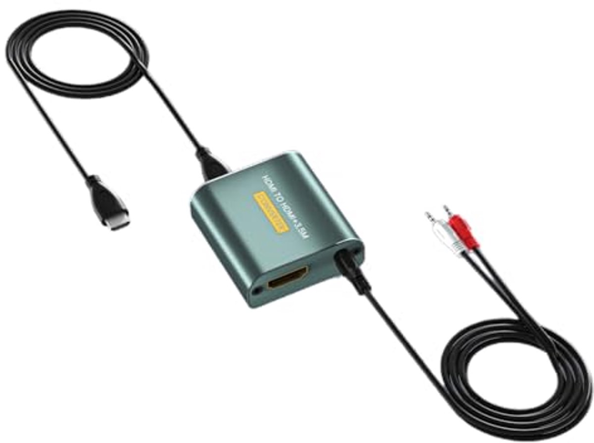 HDMI Audio Converter Adapter - HDMI naar Optisch Audio TOSLINK SPDIF