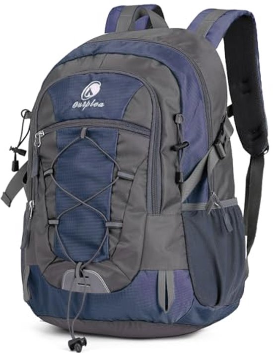EGOGO Wandelrugzak 30 liter Waterbestendige Bergbeklimmen Tas Fietsen Rugzak met regenhoes Schoudertas voor Wandelen S2310 (Rood