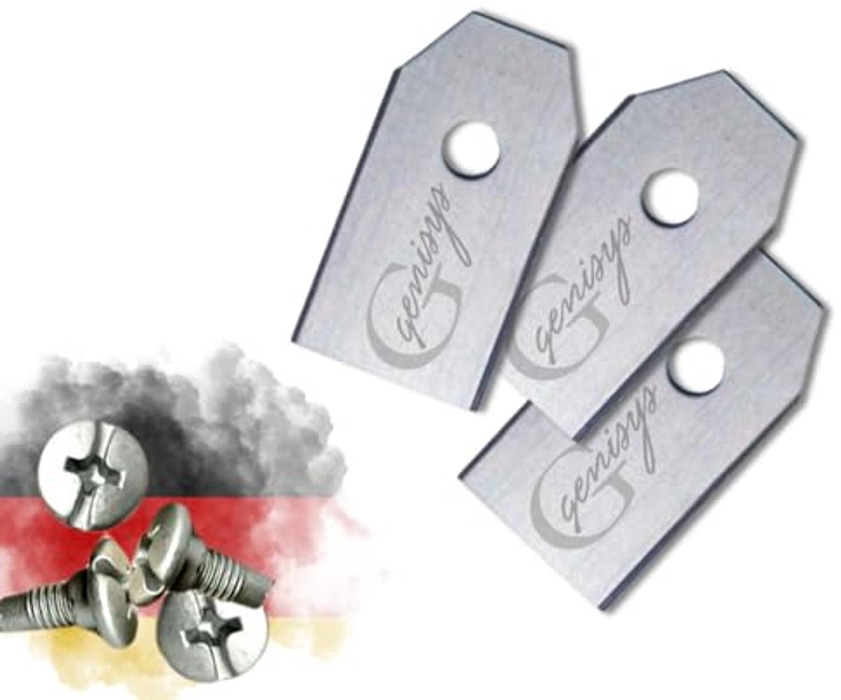 Vervangend mes voor robotmaaiers - Roestvrij staal - Onbreekbaar en duurzaam 1-gat ontwerp - Vervangend - €45,75