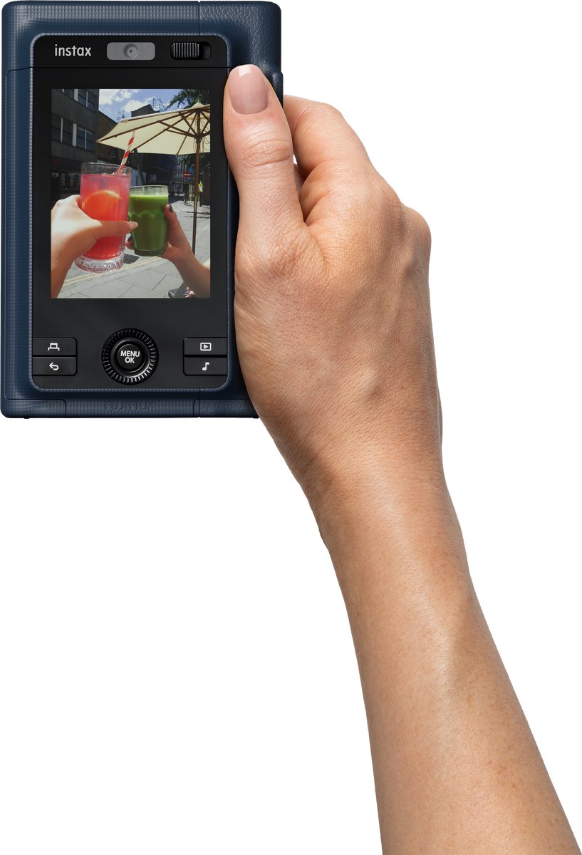 Fujifilm instax mini Liplay+ – instant camera met geluid en dubbele lens thumbnail 3