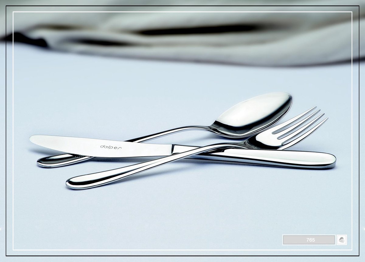 Dalper Porto 12 gebakvork inox 18/10