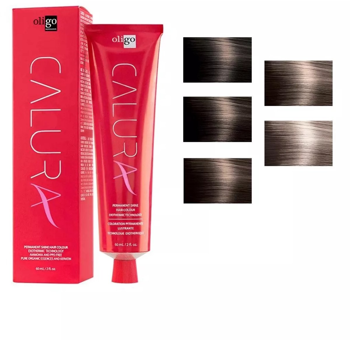 Oligo Calura 6-31/6GA Permanente Glans Haarkleur 2oz/60ml