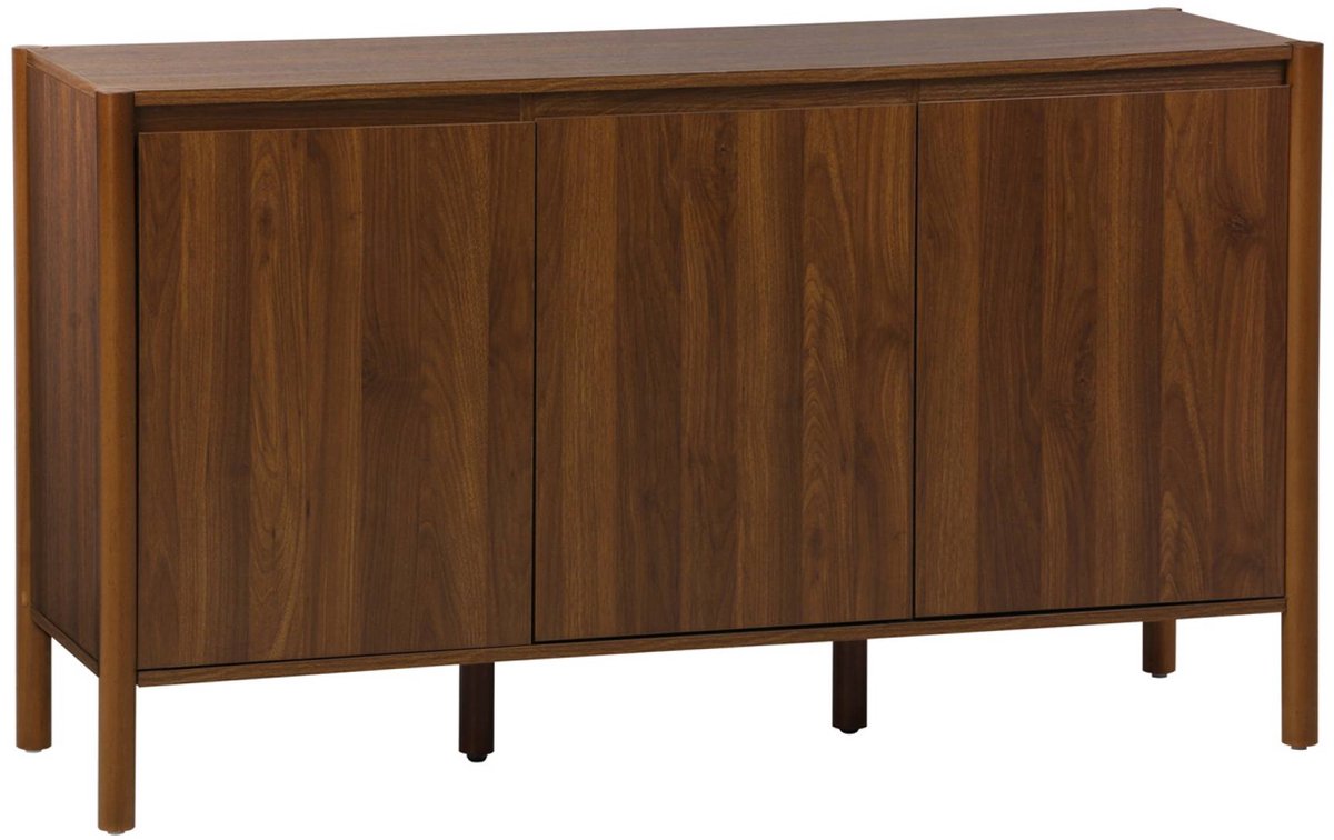 sweeek - Dressoir houteffect 3 deuren 140cm - harmony