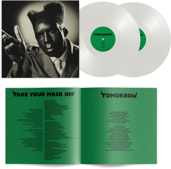 Tyler, The Creator Chromakopia - 2xLP wit vinyl in Gatefold Hoes