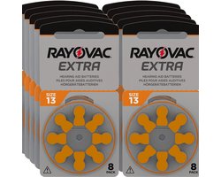 Rayovac 13 - PR48 Extra - 8 pack - 10 pakjes - 80 batterijen