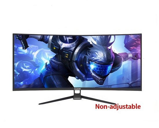 Gaming Monitor – Curved Monitor – UltraWide Monitor – UWQHD Monitor – 34 Inch – 165Hz Verversingssnelheid – VA Paneel – GF340C Zwart