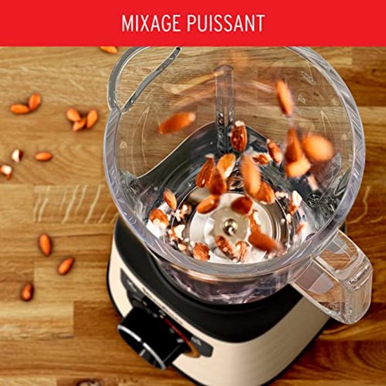 Elektrische blender met glazen kom en 1200 W motor - PerfectMix ervaring — afbeelding 3