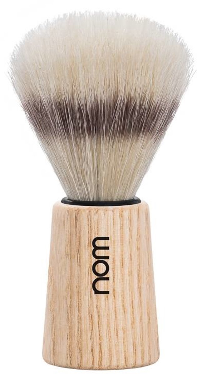 Nom -Scheerkwast -THEO41PA -Varkenshaar -Blank Essenhout