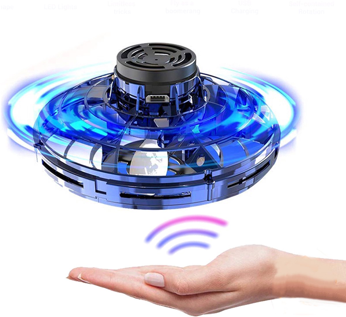 Disky Fly Flying Spinner