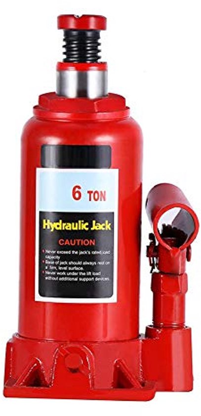 Cric hydraulique 6 tonnes pour automobile, camion, caravanes et tracteurs