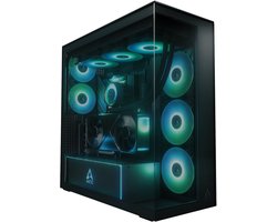 ARCTIC Xtender VG Black (Tinted Glass) Midi Tower Zwart