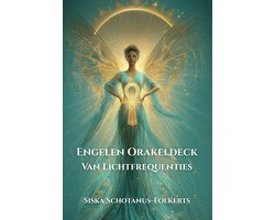 Omslag van Engelen Orakel van Lichtfrequenties – 44 helende engelenkaarten vol licht, energie & trilling – Vervolg op Magische Getallen van de Engelen – Nederlands