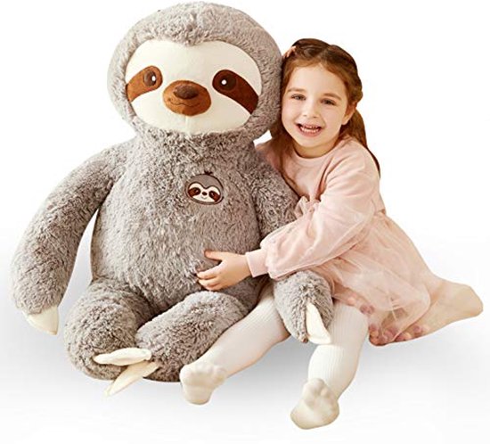 Hondenknuffel - Multipet luiaard zittend - pluche - 35,5 cm Hondenknuffel - Multipet luiaard zittend - pluche - 35,5 cm