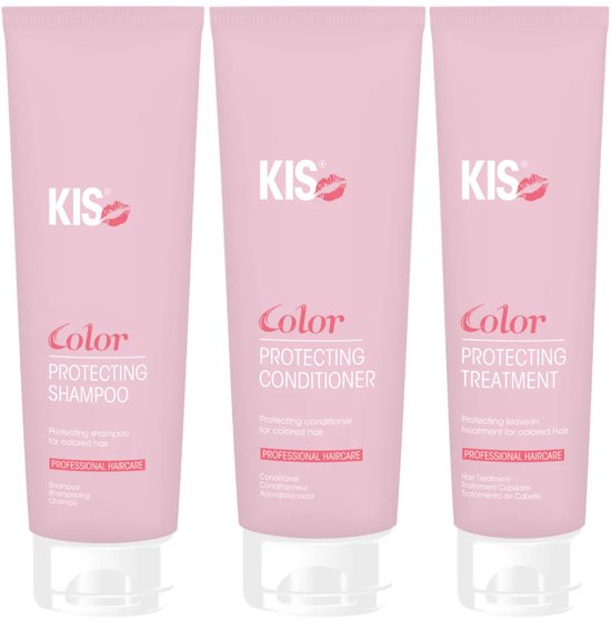 KIS - Color Protecting - Shampoo 300ML + Conditioner 250ML + Protecting Treatment - 150ML