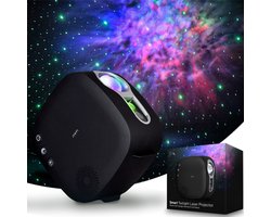 MikaMax LED Galaxy Projector – Twilight Laser Projector - Sterrenhemel Projector – Sterren Projector - Sterrenhemel - Bluetooth Speaker – Timerfunctie - 4 Standen – 6 Kleuren – Timerfunctie