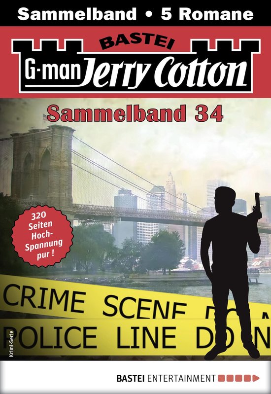 Jerry Cotton Sammelbände 34 - Jerry Cotton Sammelband 34 - cover