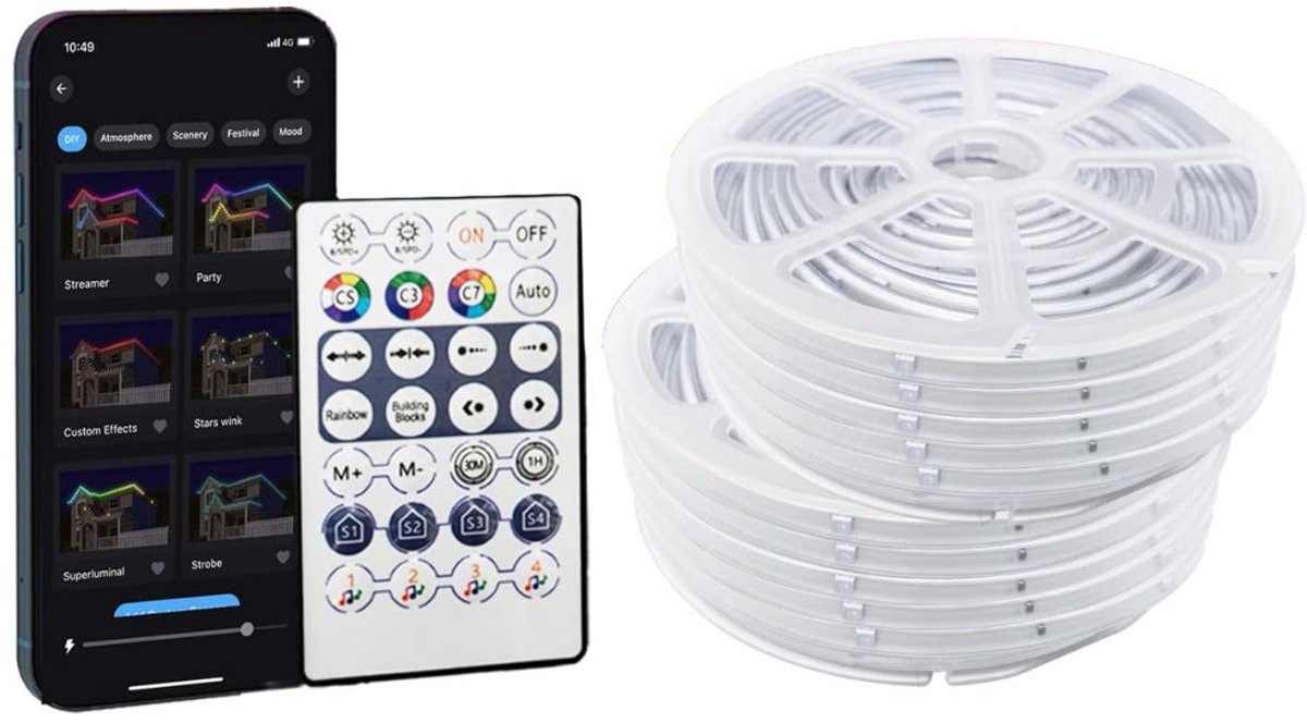DailySupplies® LED Strip 40 Meter - LED Verlichting Strips - LED Light RGB
