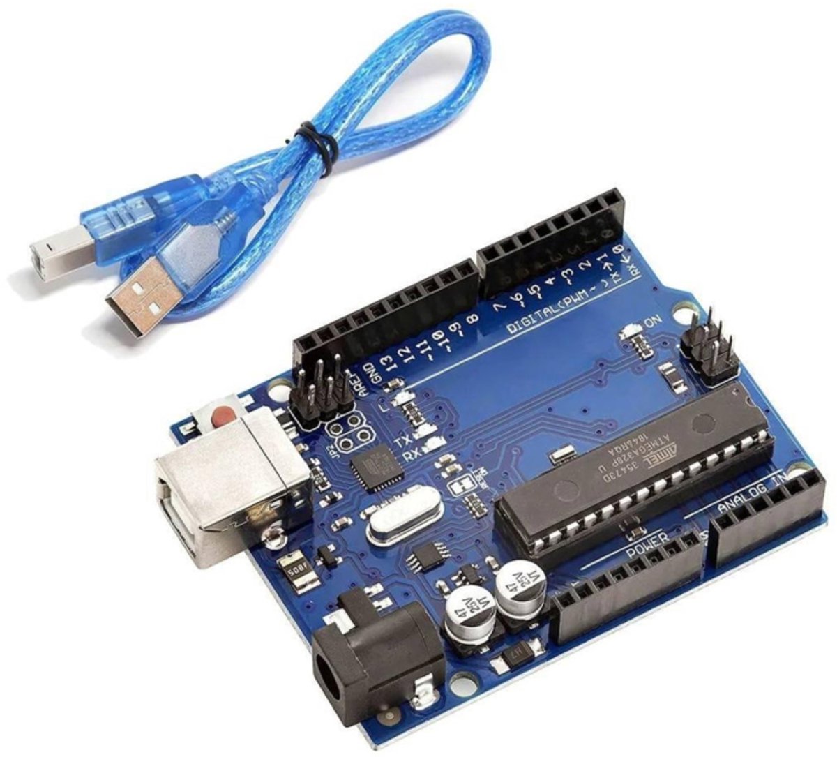 OTRONIC® UNO R3 DIP Arduino compatible verwijderbare chip incl. USB kabel