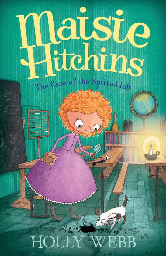 Maisie Hitchins 6 - The Case of the Spilled Ink - cover