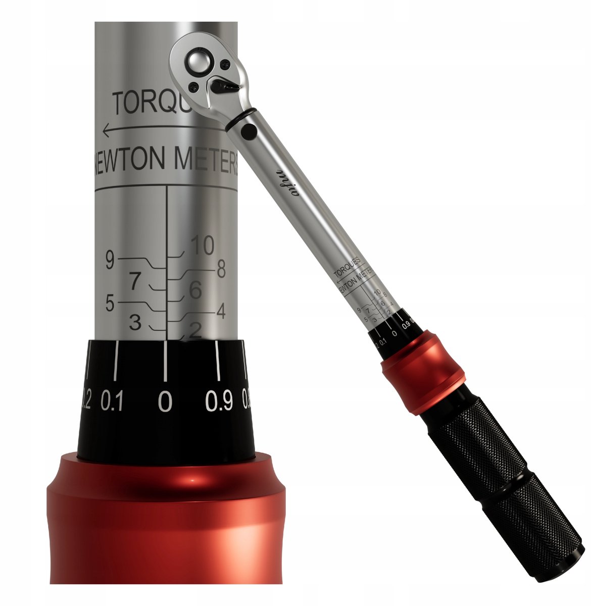 Momenthendel 1/4" CrV 72T 2-10 Nm - Precisie in kwaliteit
