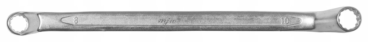 MJW Ringsleutel 8x10mm 12-kant Afgebogen DIN 838 CrV