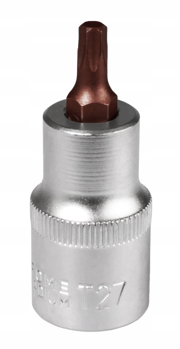 MJW Dopslagsleutel 1/2" T27 Torx - S2 Staal