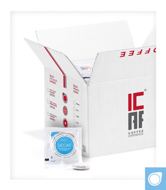 ICAF Decaf ESE-servings - 150 cafeïnevrije espresso pads