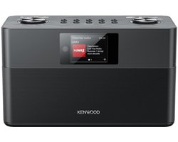Kenwood CR-ST100S - Smart Internet Radio - DAB+ -  Zwart