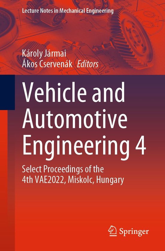 Lecture Notes in Mechanical Engineering - Vehicle and Automo ... - cover