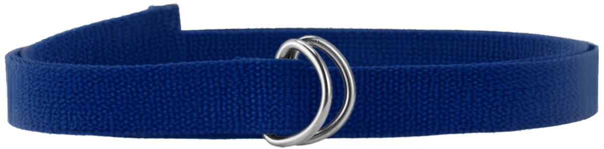 Verstelbare American Football riem - Donkerblauw - 2.5 cm breed - Op maat te knippen