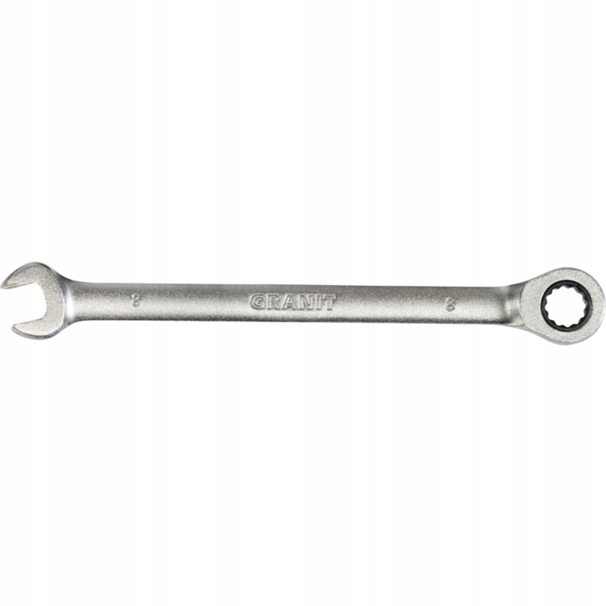 GRANIT Ring- en steeksleutel met ratel 8mm