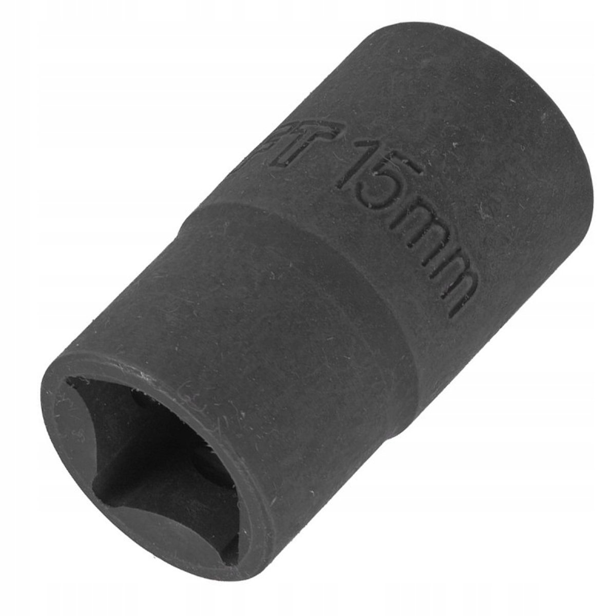 Dop 15 mm 1/2" 6-kant kort FK