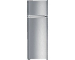 Liebherr CTele 2931 - Koel-vries combinatie - Vrijstaand - 270 L - E - Zilver