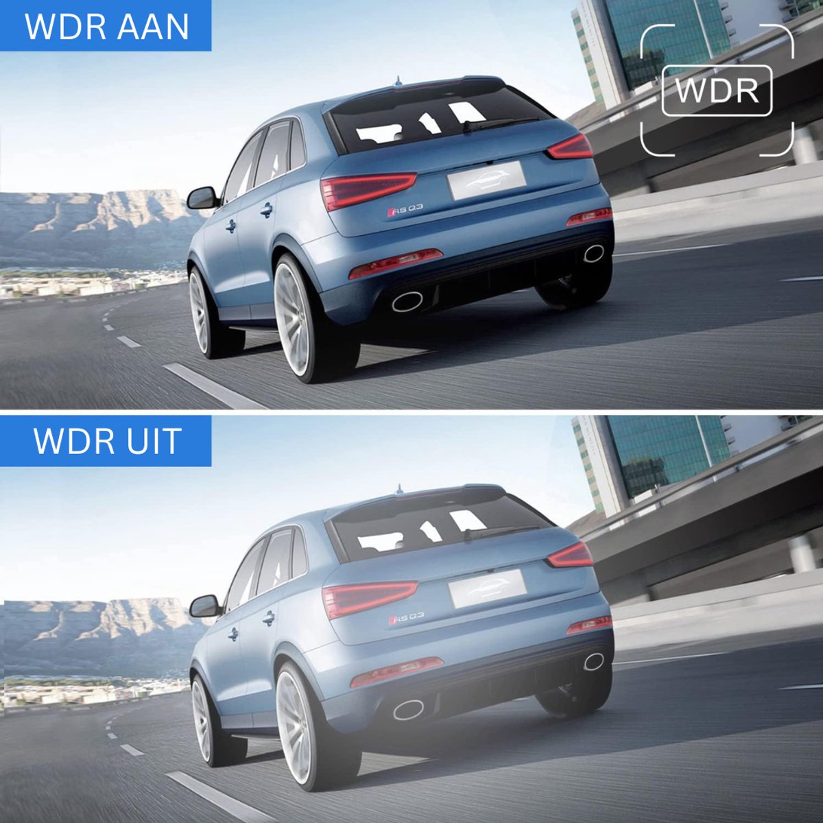DailySupplies® Dashcam voor Auto - Dual - Camerabewaking - Full HD - Zwart – foto 4
