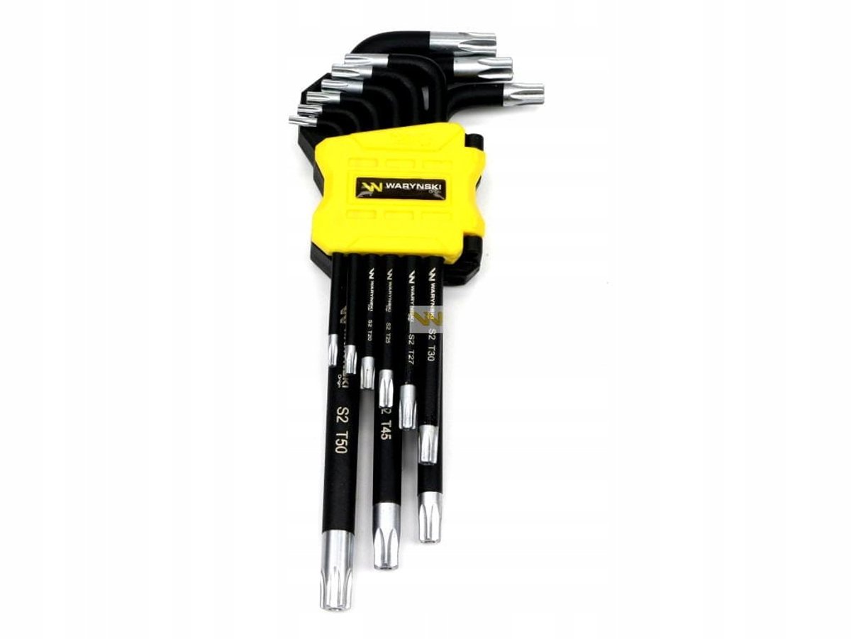 Verlengde Torx Sleutelset T10-T50 - Hoogwaardig staal S2
