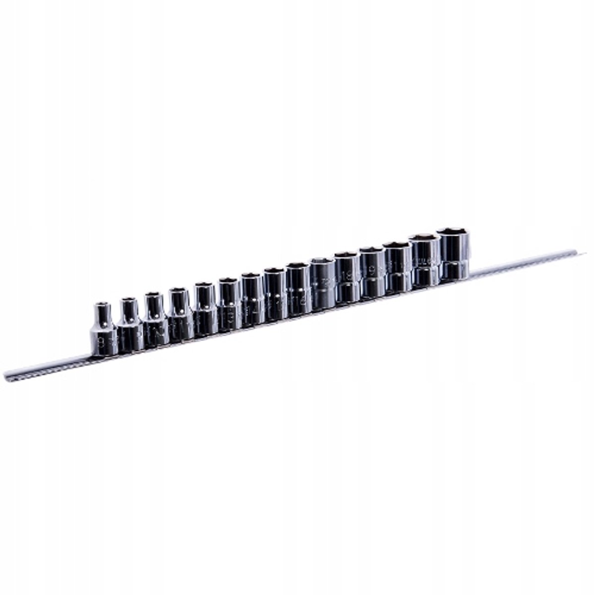 2x Set 12-hoek Dop Bits 1/2" 8-24mm, 15 Stuks, CR-V Staal