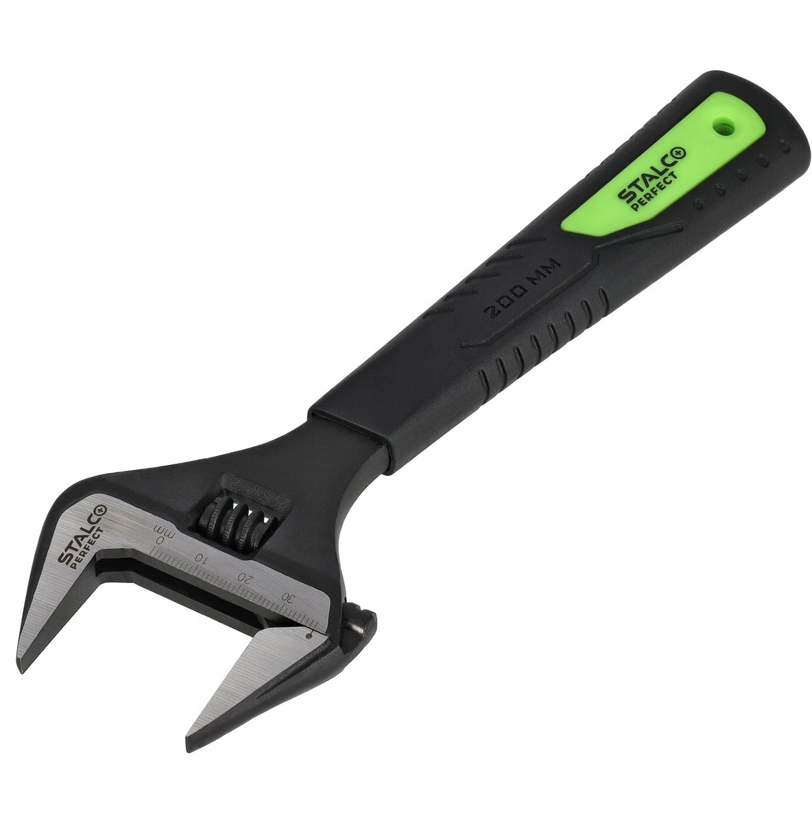 Stalco PERFECT verstelbare sleutel 200 mm 0-38 mm CrV - Precisie en duurzaamheid