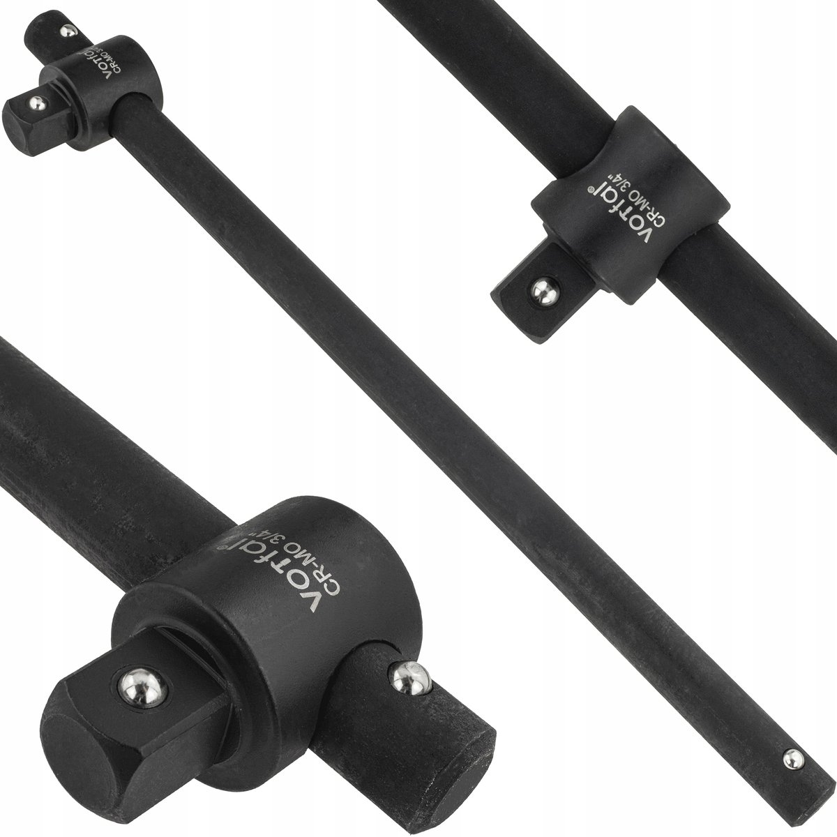 Vorfal T-grip slagmoersleutel 3/4" 450 mm CR-MO