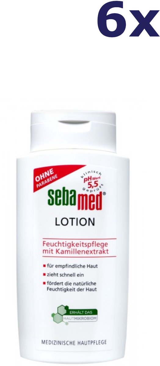 6x Sebamed Lotion 400 ml